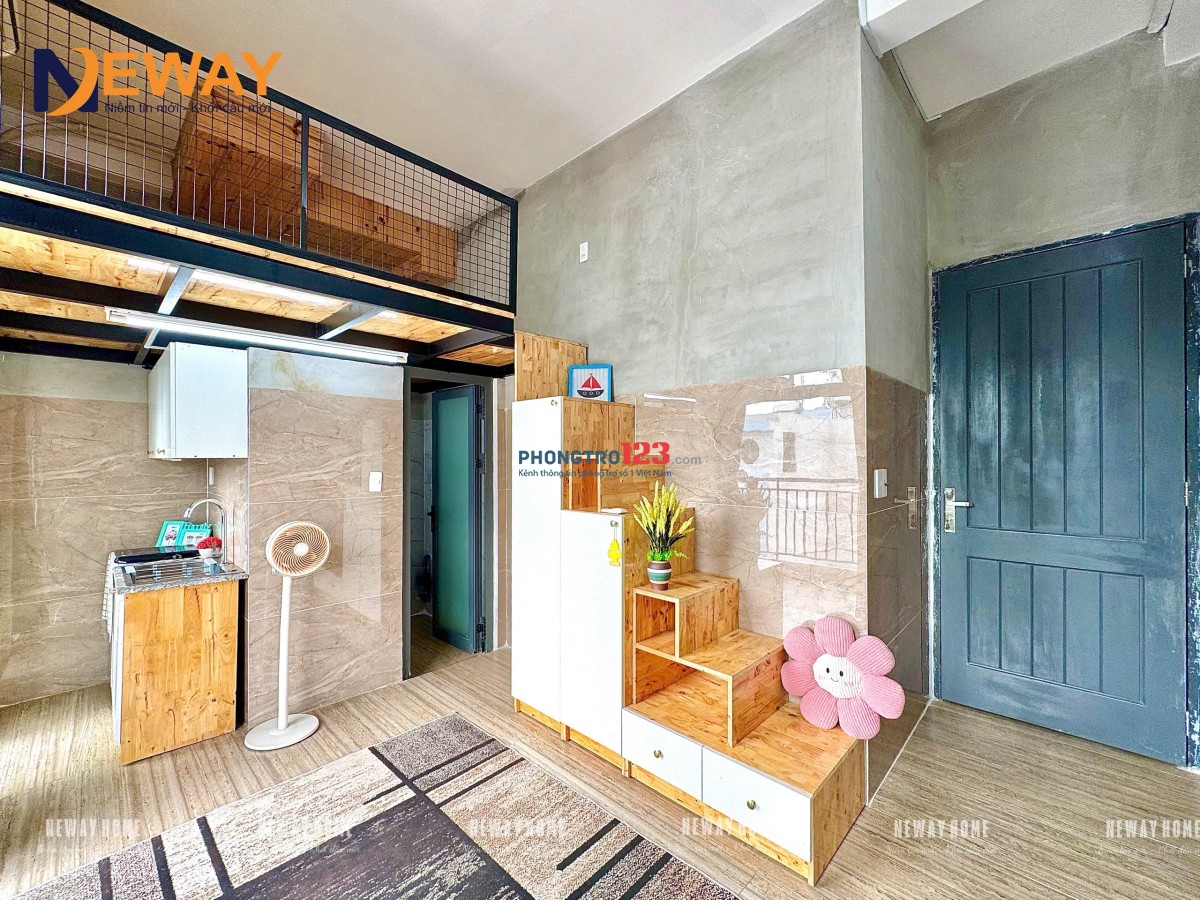 Cho Thuê Duplex Ban Công – Full Nội Thất – Gần Aeon Mall Tân Phú