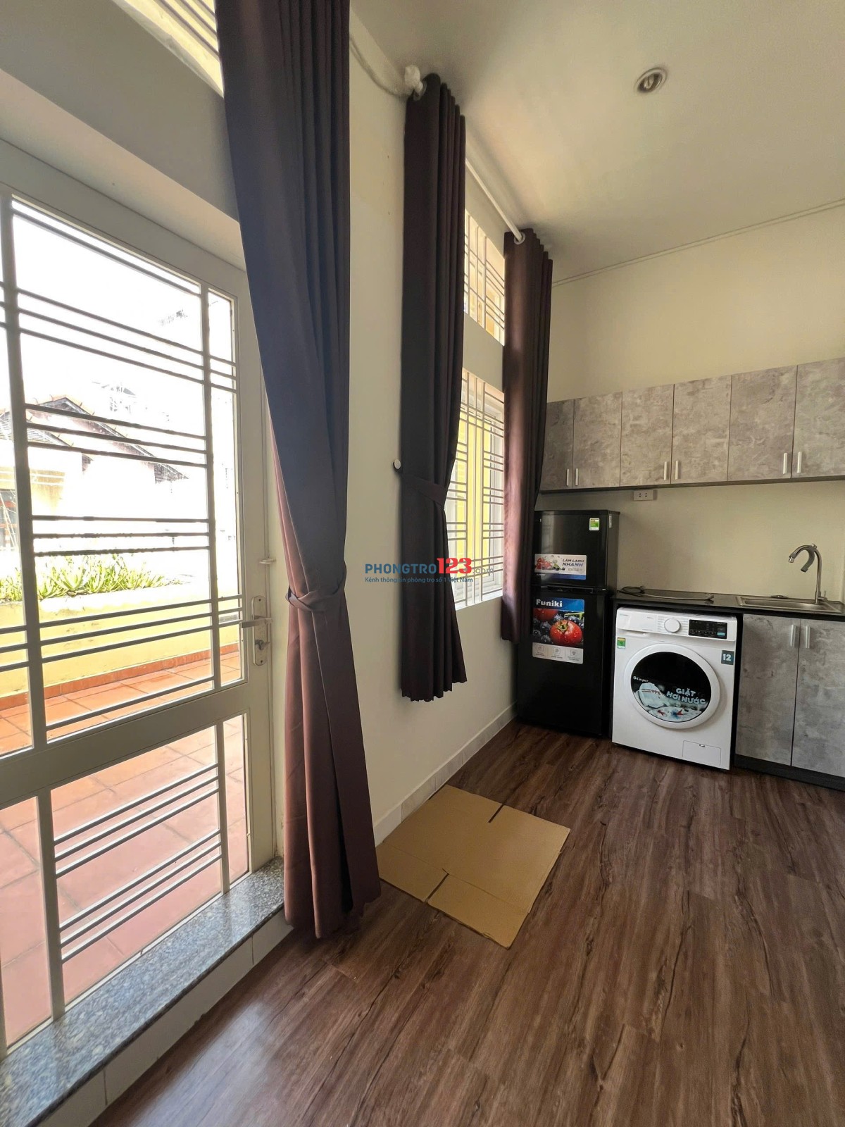 CHO THUÊ CĂN HỘ STUDIO FULL NỘI THẤT - MÁY GIẶT RIÊNG - TÂN BÌNH