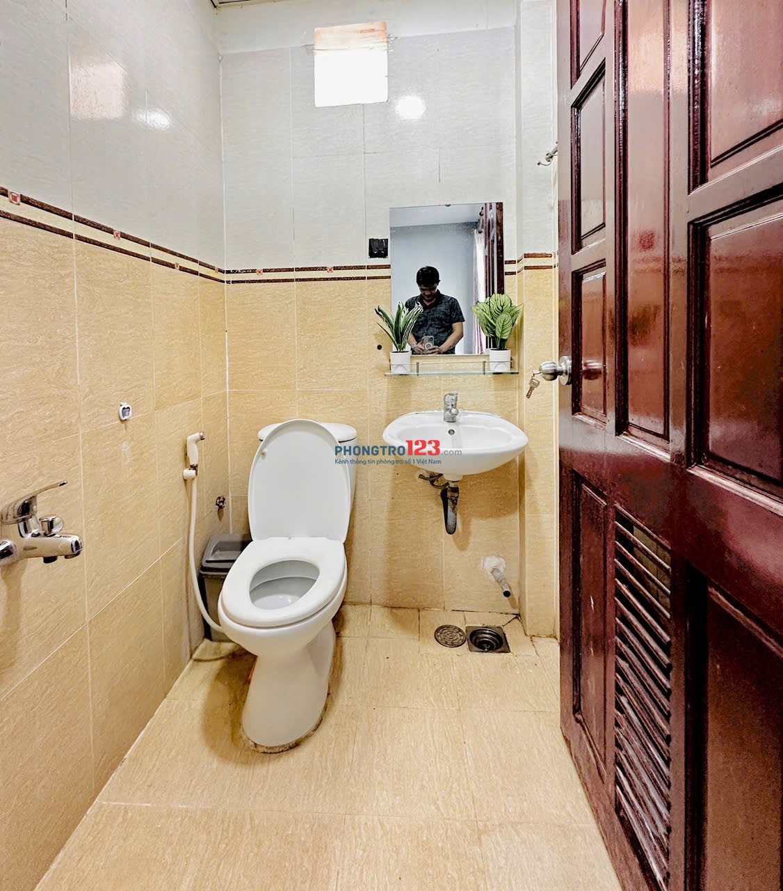 Phòng cho thuê Full tiện nghi-Thoáng Mát-Gần bãi sau