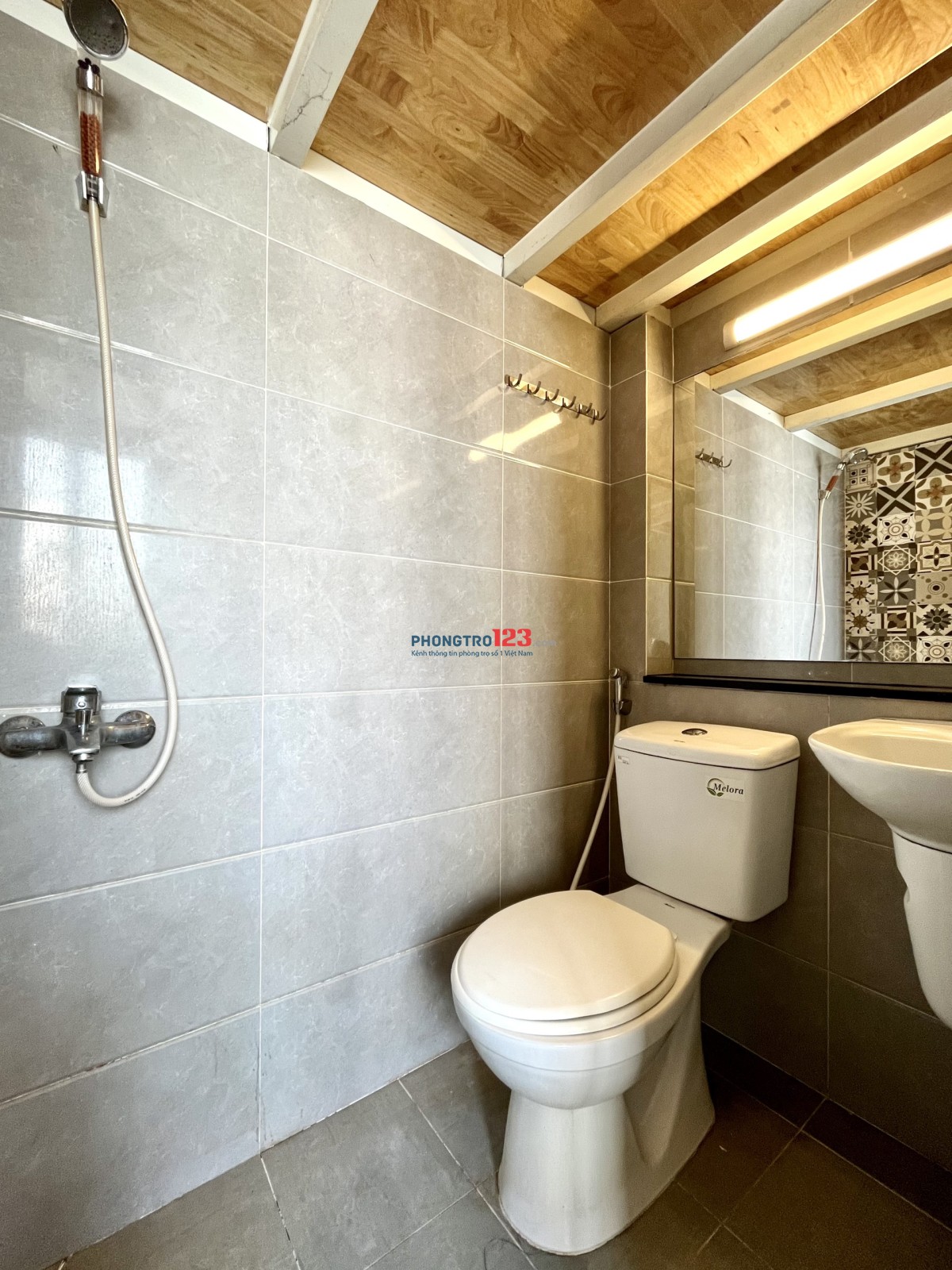 PHÒNG GÁC LỮNG 25m2 FULL NỘI THẤT NGUYỄN KHUYẾN GẦN HỌC VIỆN CÁN BỘ