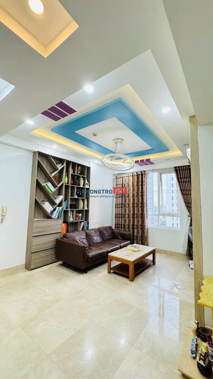 chung cư Harmona, Trương Công Định, TB: 1p ngủ, đầy đủ NT, 10tr5/th, view đẹp