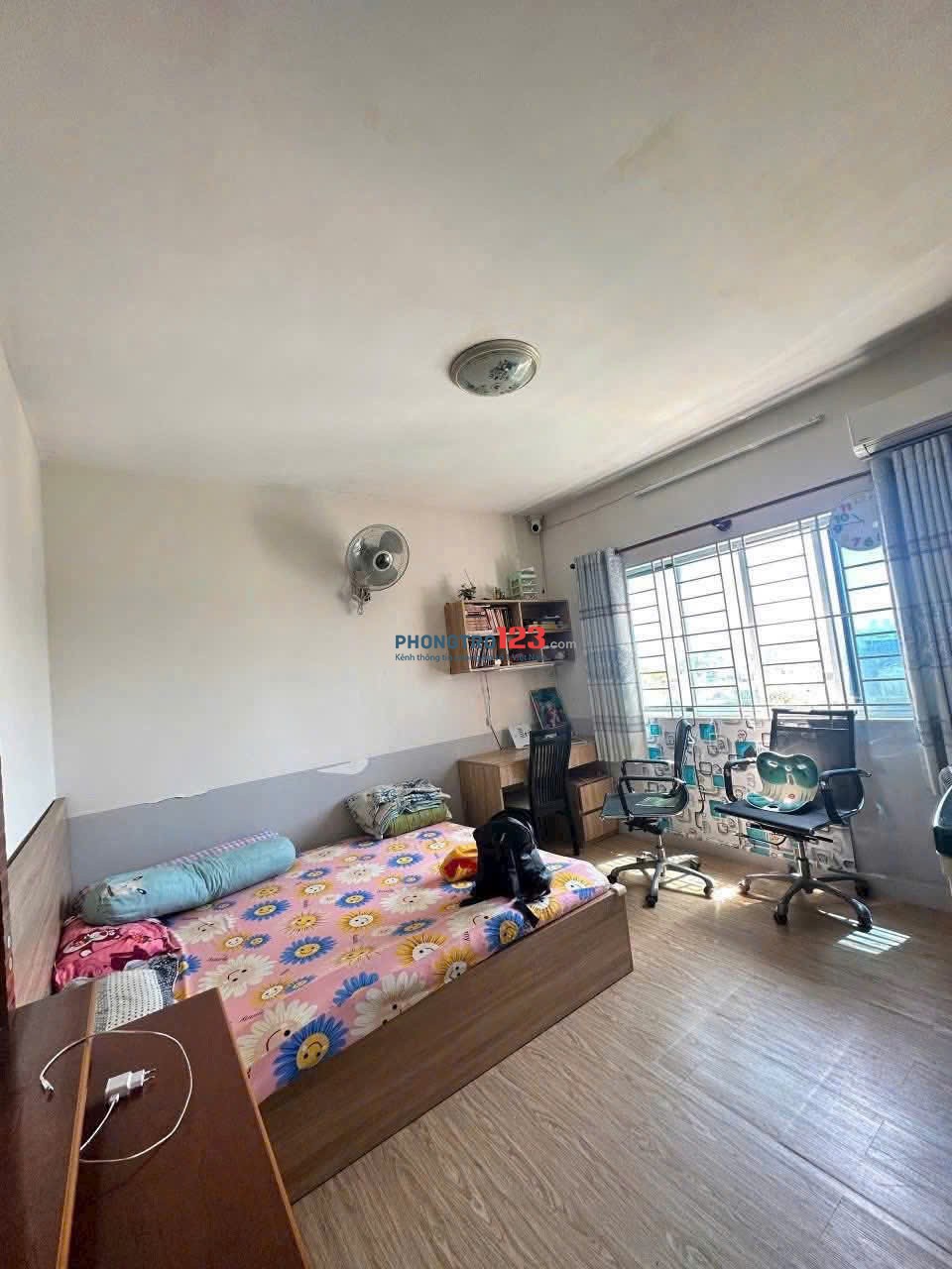 Căn hộ Tú Xương, P6, Quận 3: 87m2, 2p ngủ, đầy đủ nội thất, 10,5tr