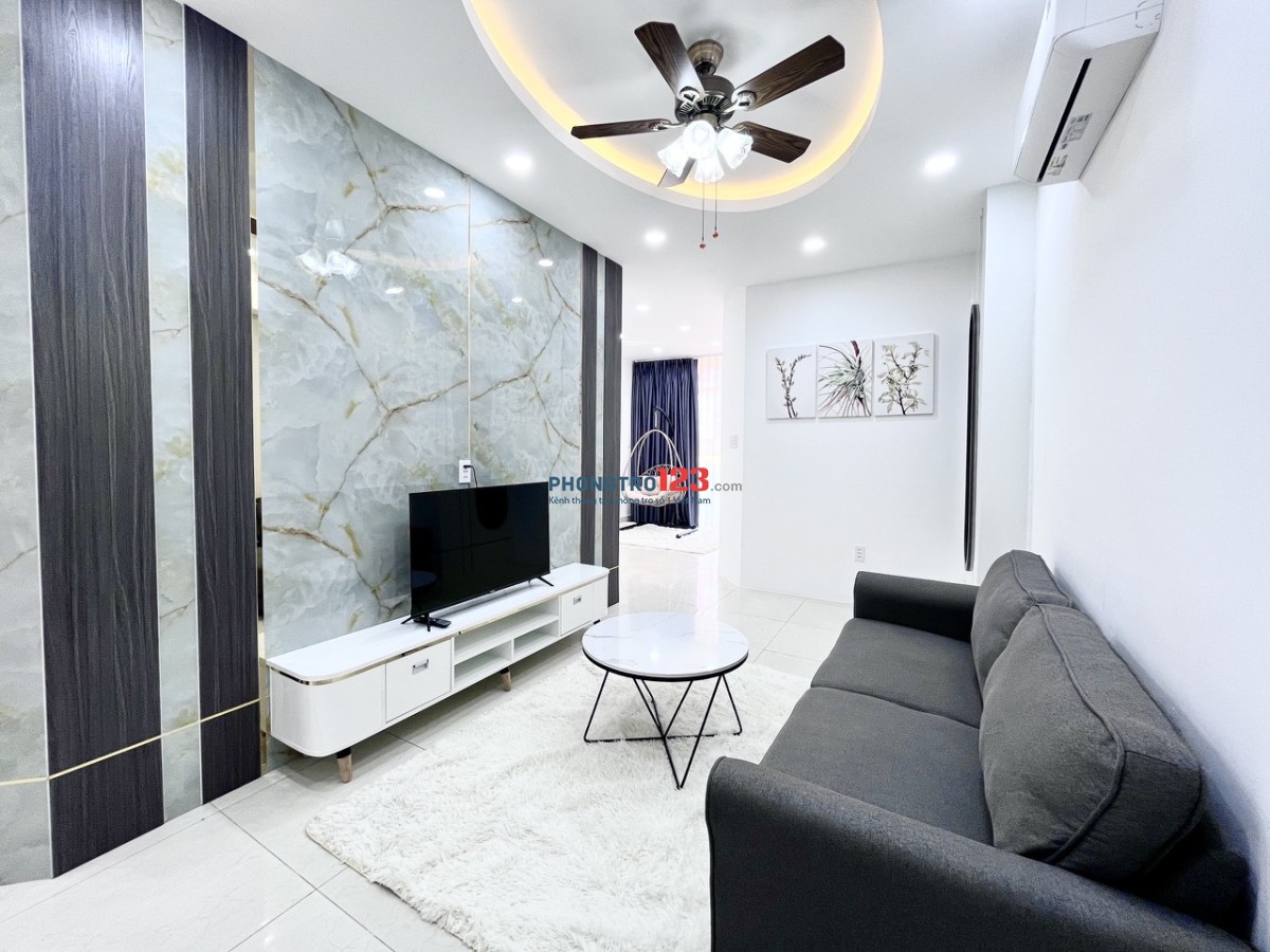 Cho Thuê Căn Hộ Cao Cấp 1PN, Ban Công – Full Nội Thất, Thang Máy Trung Tâm Quận Tân Bình