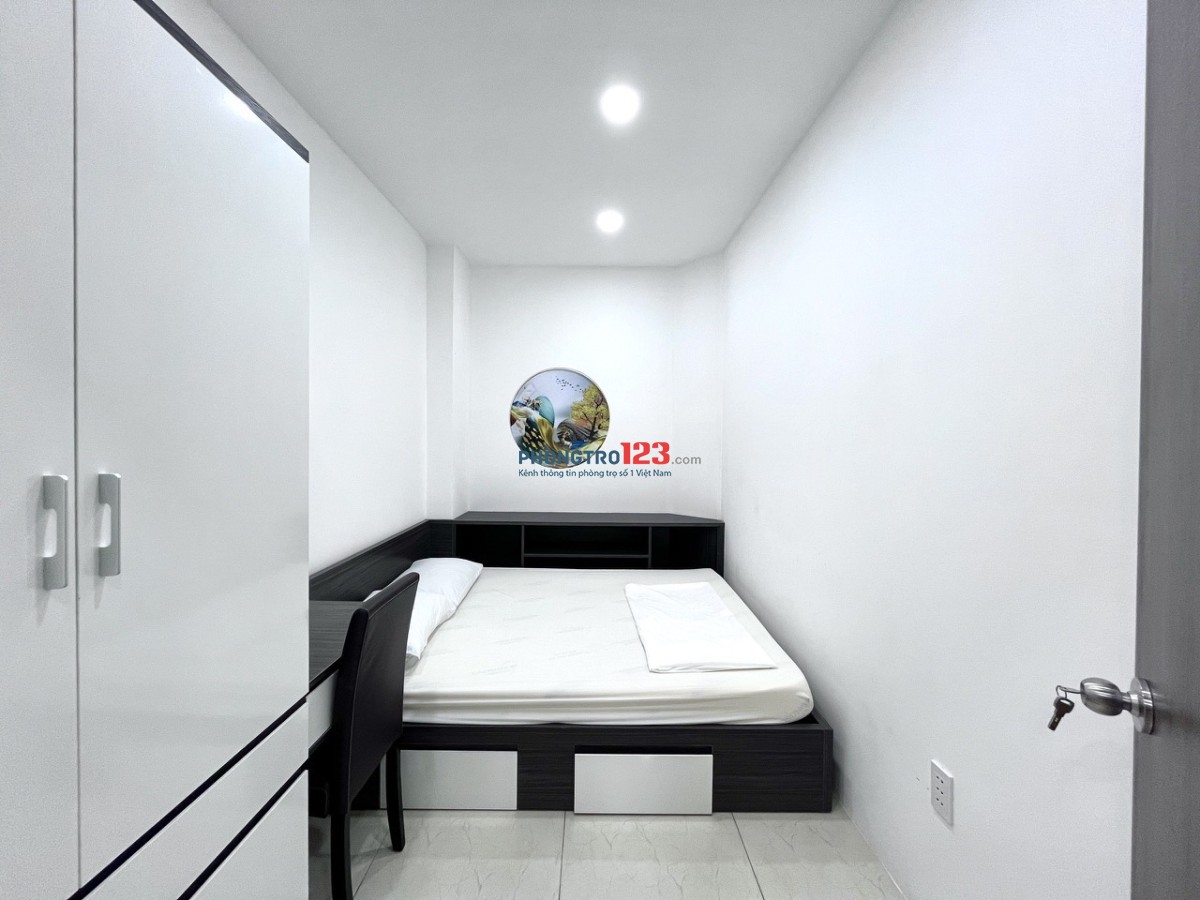 Cho Thuê Căn Hộ Cao Cấp 1PN, Ban Công – Full Nội Thất, Thang Máy Trung Tâm Quận Tân Bình