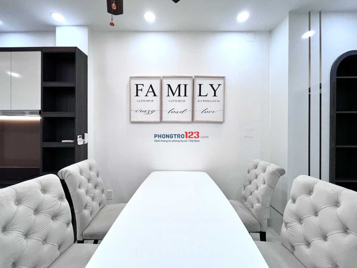 Cho Thuê Căn Hộ Cao Cấp 1PN, Ban Công – Full Nội Thất, Thang Máy Trung Tâm Quận Tân Bình