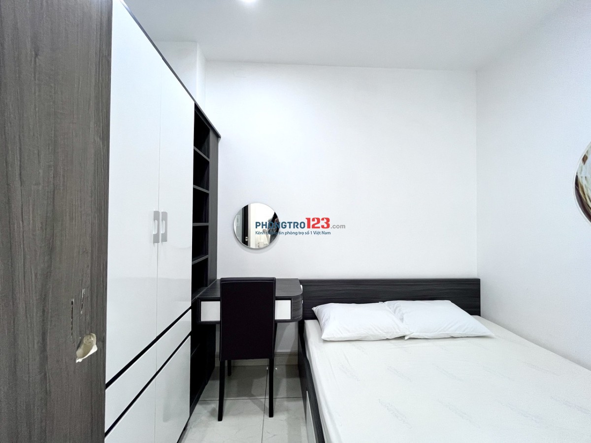 Cho Thuê Căn Hộ Cao Cấp 1PN, Ban Công – Full Nội Thất, Thang Máy Trung Tâm Quận Tân Bình
