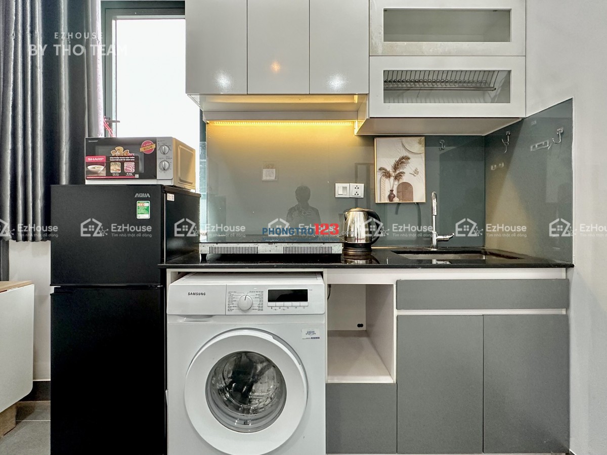 Ngay PHAN VĂN HỚN — TRƯỜNG CHINH — Căn hộ mới 100% CHƯA QUA SỬ DỤNG — Full nội thất — Bancol RIÊNG