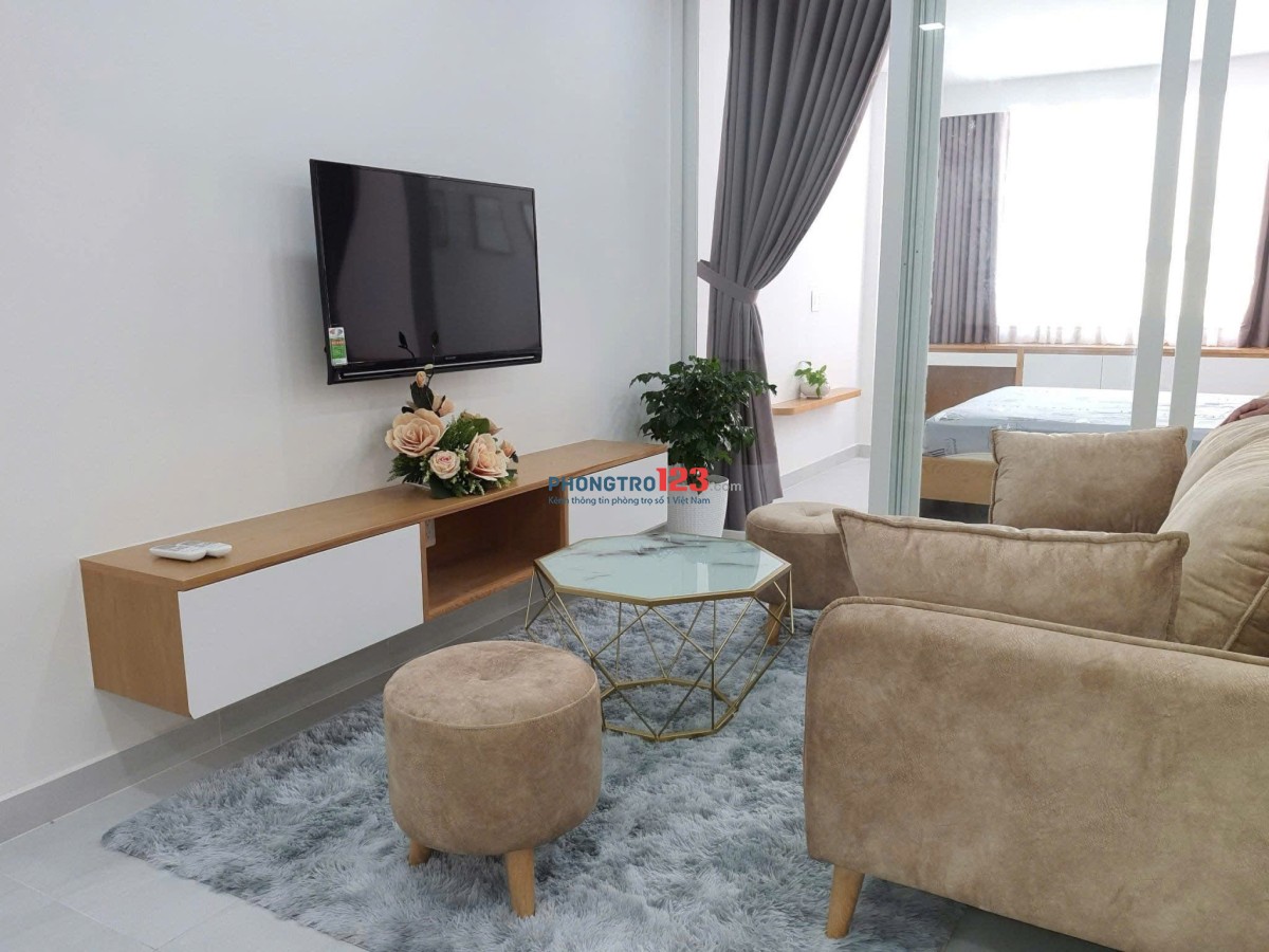 Chung cư Cộng Hoà Garden, P.12, TB: 50m2, đầy đủ NT, 1p ngủ, 10tr5/th.