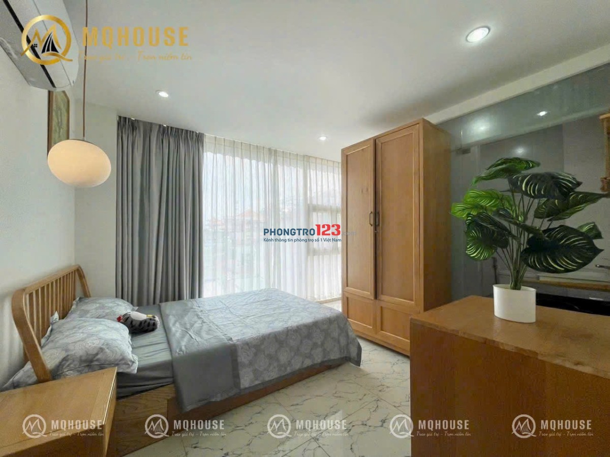 Cho thuê phòng đủ nội thất cửa aoor to ngay chung cư ETOWN 30m2