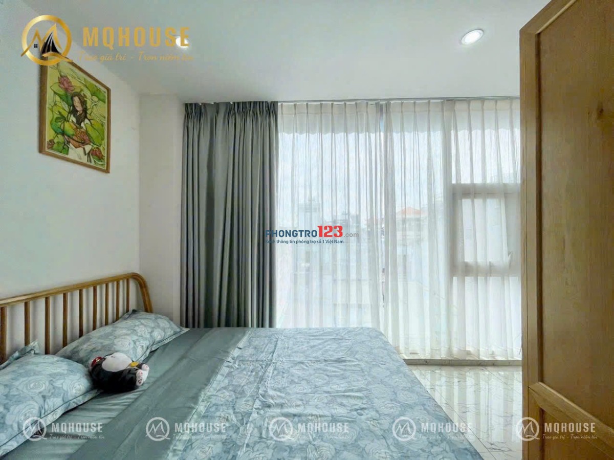 Cho thuê phòng đủ nội thất cửa aoor to ngay chung cư ETOWN 30m2