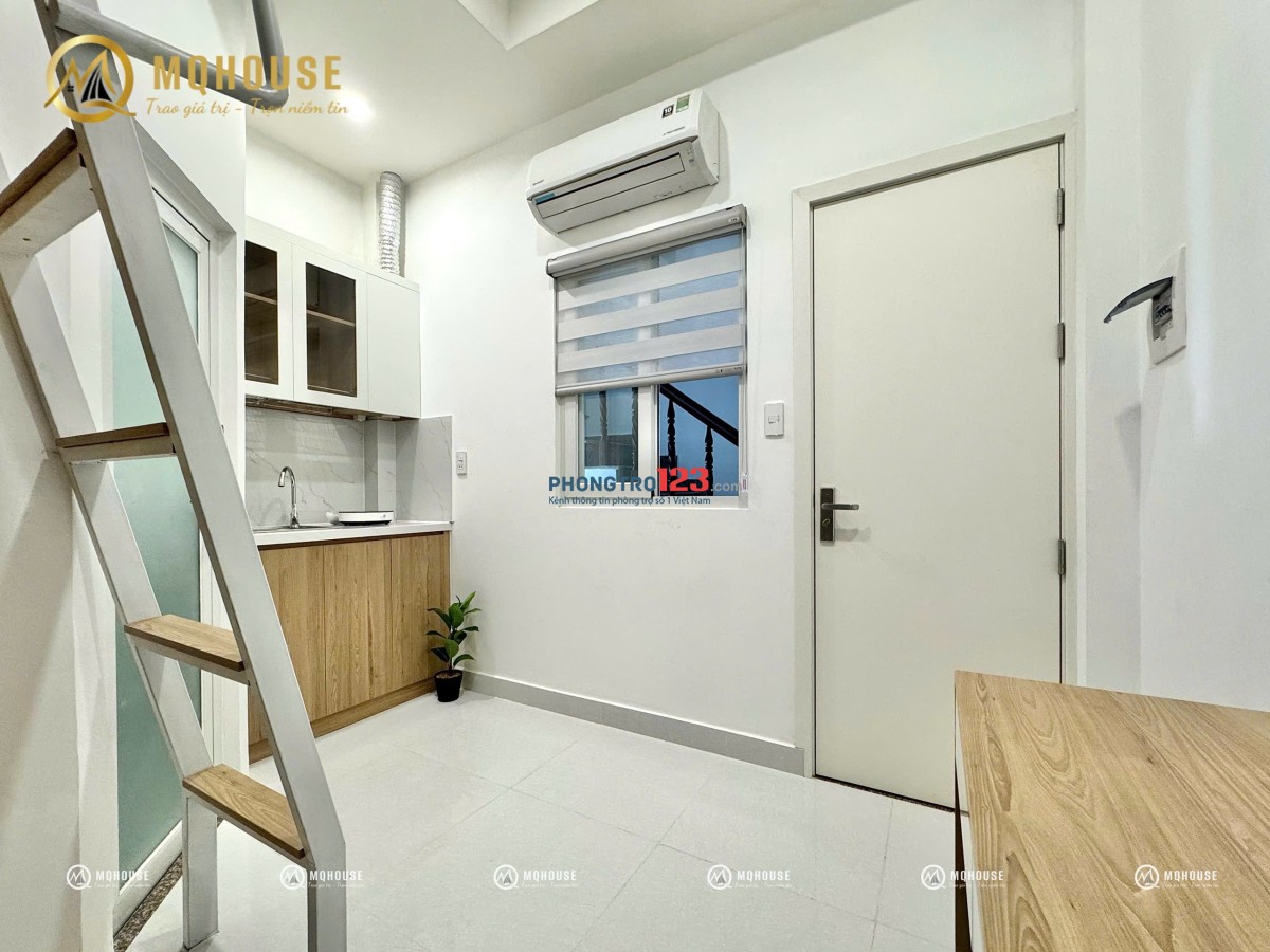 CHO THUÊ PHÒNG CÓ GÁC NGAY CHUNG CƯ ETOWN 35m2