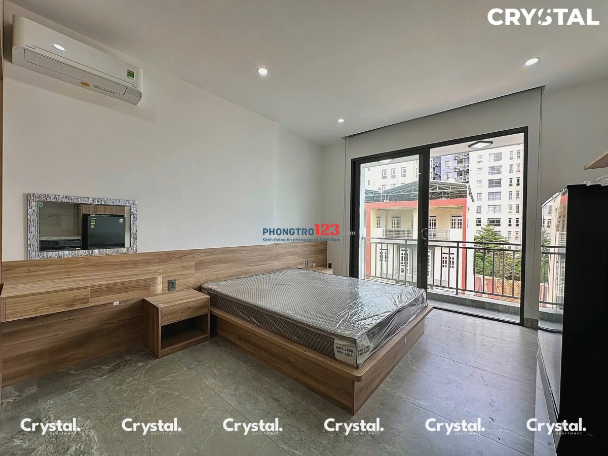 CĂN HỘ HIỆN ĐẠI FULL NỘI THẤT – MÁY GIẶT RIÊNG – BAN CÔNG THOÁNG SÁNG – TRUNG TÂM TÂN BÌNH