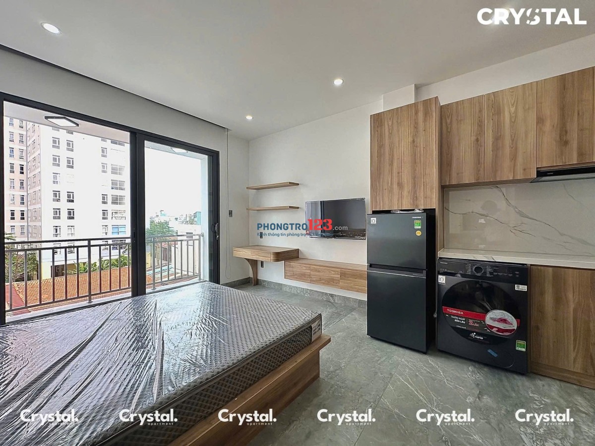 CĂN HỘ HIỆN ĐẠI FULL NỘI THẤT – MÁY GIẶT RIÊNG – BAN CÔNG THOÁNG SÁNG – TRUNG TÂM TÂN BÌNH