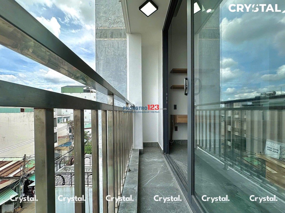 CĂN HỘ HIỆN ĐẠI FULL NỘI THẤT – MÁY GIẶT RIÊNG – BAN CÔNG THOÁNG SÁNG – TRUNG TÂM TÂN BÌNH