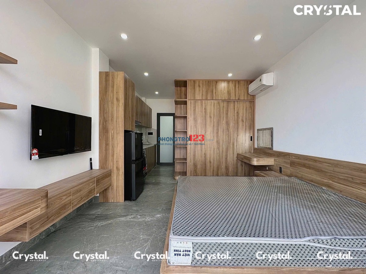 CĂN HỘ HIỆN ĐẠI FULL NỘI THẤT – MÁY GIẶT RIÊNG – BAN CÔNG THOÁNG SÁNG – TRUNG TÂM TÂN BÌNH