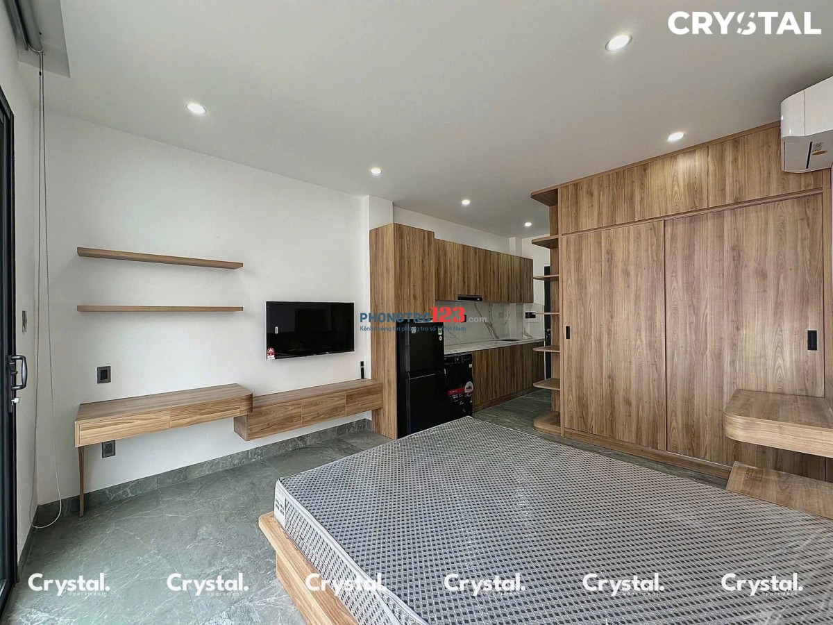 CĂN HỘ HIỆN ĐẠI FULL NỘI THẤT – MÁY GIẶT RIÊNG – BAN CÔNG THOÁNG SÁNG – TRUNG TÂM TÂN BÌNH