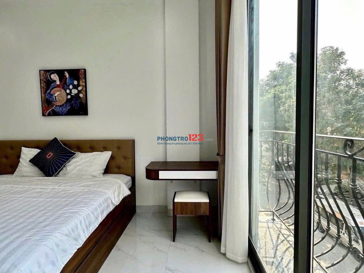 Cho Thuê Căn Hộ 1 Phòng Ngủ Full Nội Thất, Có Ban Công – Thang Máy, Trung Tâm Tân Bình