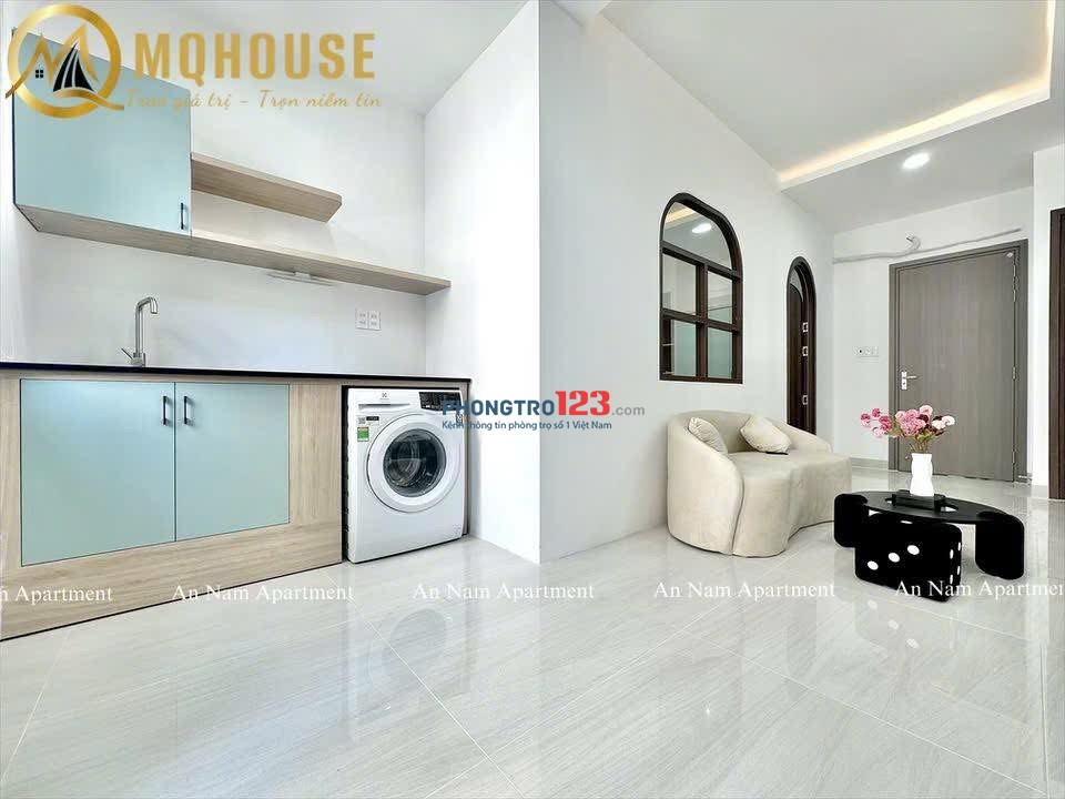 TÂN PHÚ KHAI TRƯƠNG CĂN HỘ 1 PHÒNG NGỦ RIÊNG - THIẾT KẾ NỘI THẤT RIÊNG SANG TRỌNG - TIỆN NGHI