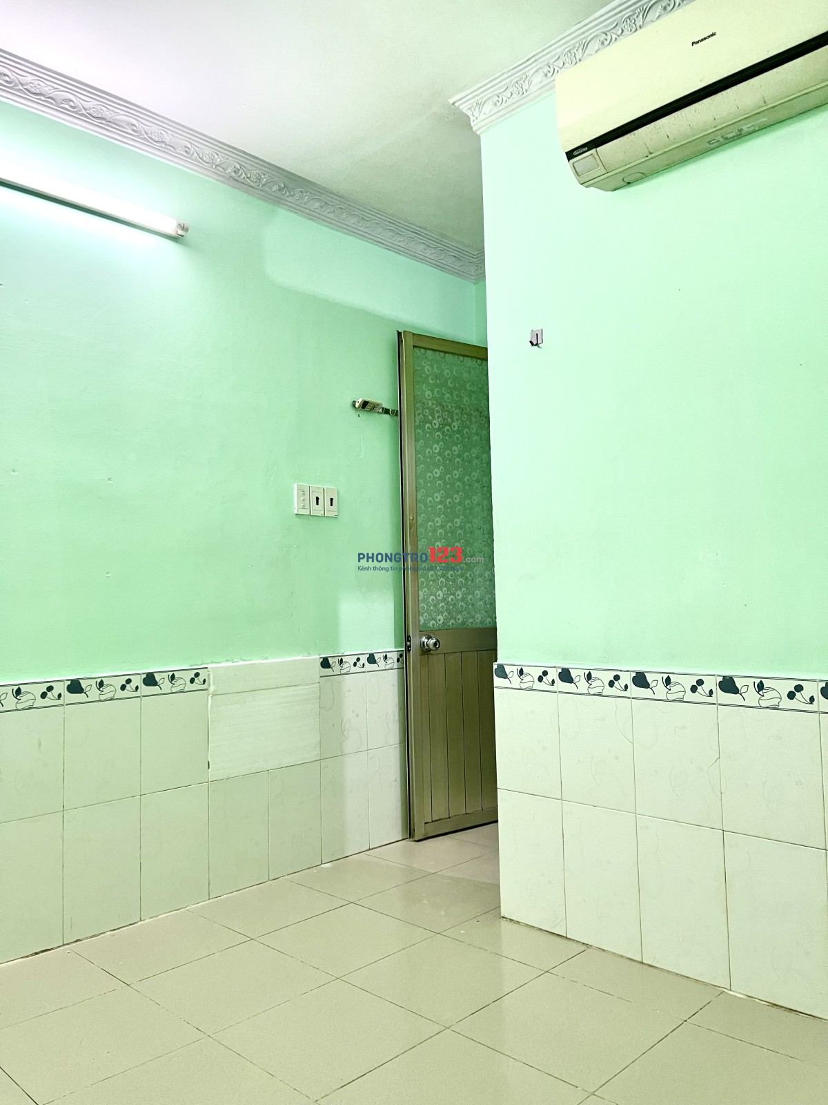 Cho thuê phòng trọ quận 10,có máy lạnh,wc riêng,cửa sổ