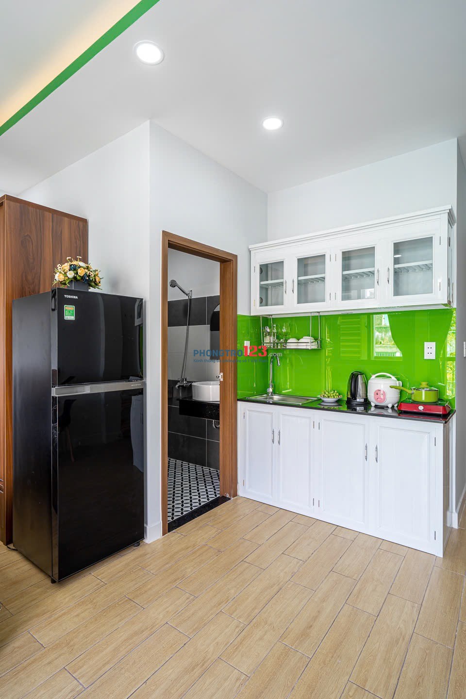 CHO THUÊ CĂN HỘ Studio 40M2 FULL NỘI THỨC BAN CÔNG UNG VĂN KHIÊM GẦN NGUYỄN GIA TRÍ