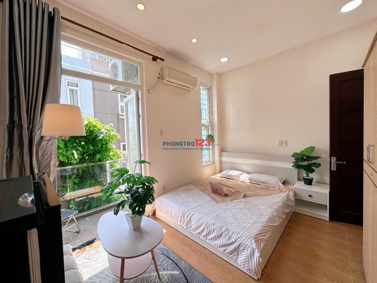 CHO THUÊ CHDV 40m2 FULL NỘI THẤT BAN CÔNG ỞĐƯỜNG THIÊN HỘ DƯƠNG Q. GÒ VẤP