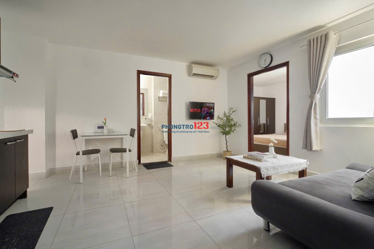 CHO THUÊ CĂN HỘ 1 PHÒNG NGỦ FULL NỘI THẤT - GẦN SÂN BAY TÂN SƠN NHẤT - TÂN BÌNH