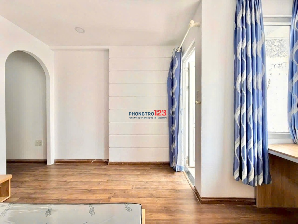 Căn hộ 1pn tách bếp ban công full nội thất rộng 40m2 gần cv hoàng văn thụ sân bay quận tân bình