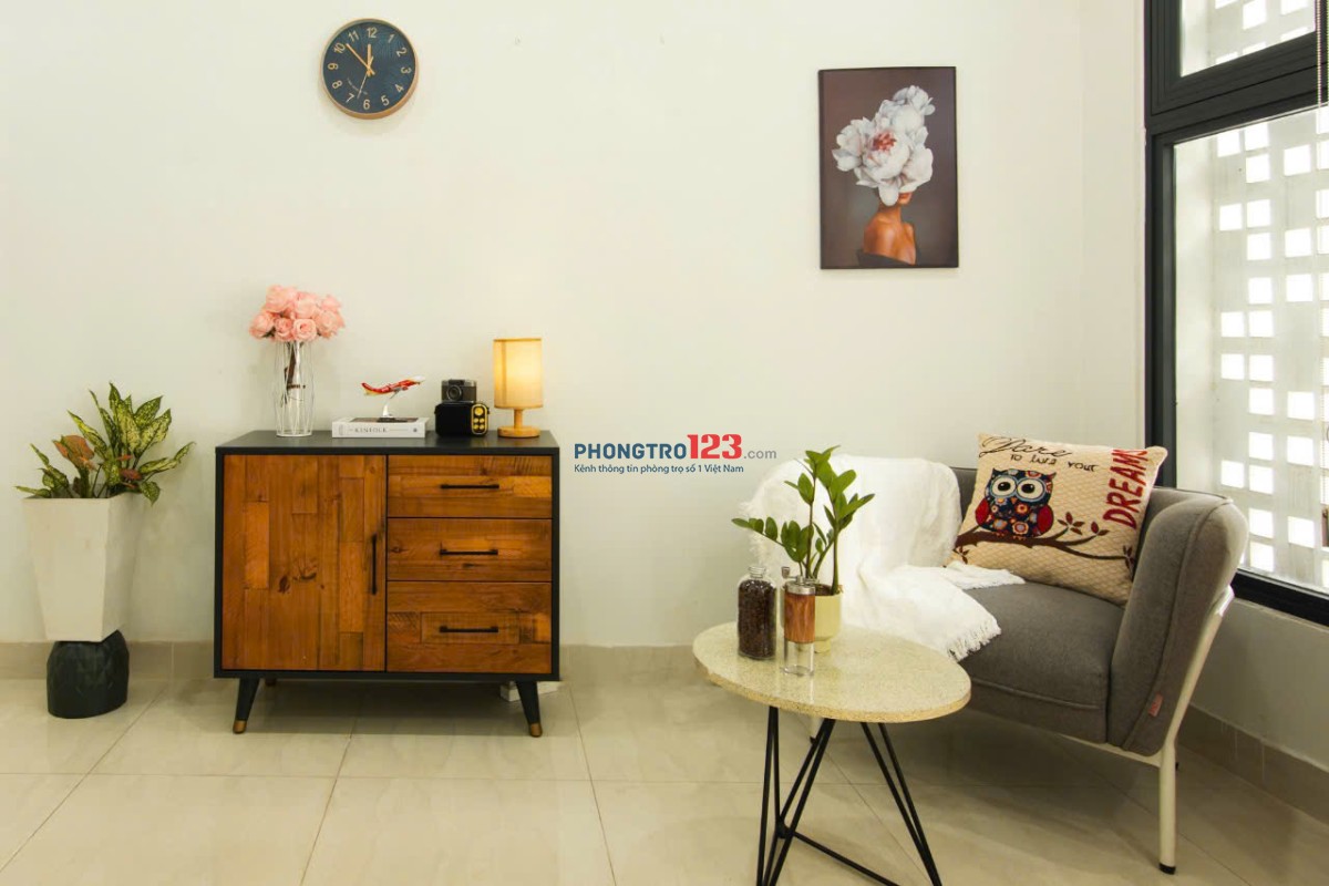 TRỌ BÌNH THẠNH STUDIO 30m2 GẦN CHỢ BÀ CHIỂU Q1,Q3 CỬA SỔ ĐÓN NẮNG VŨ HUY TẤN BÌNH THẠNH