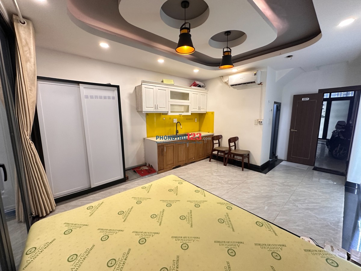 Căn hộ Studio 25m² full nội thất cho thuê – Điện Biên Phủ, Bình Thạnh