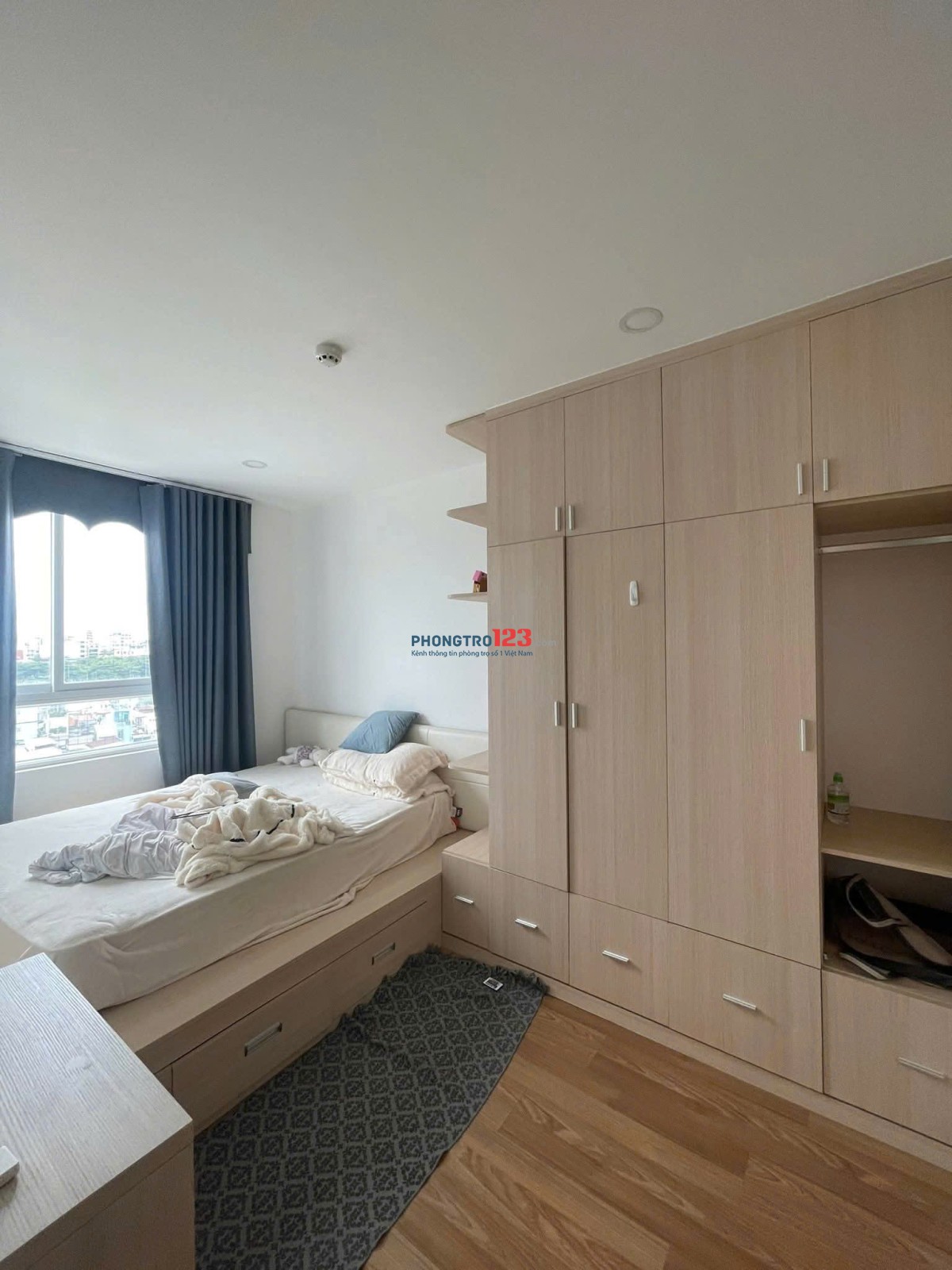 Chung cư Cộng Hoà Plaza, Cộng Hoà, TB: 1p ngủ, 1wc, nội thất, 11tr/th