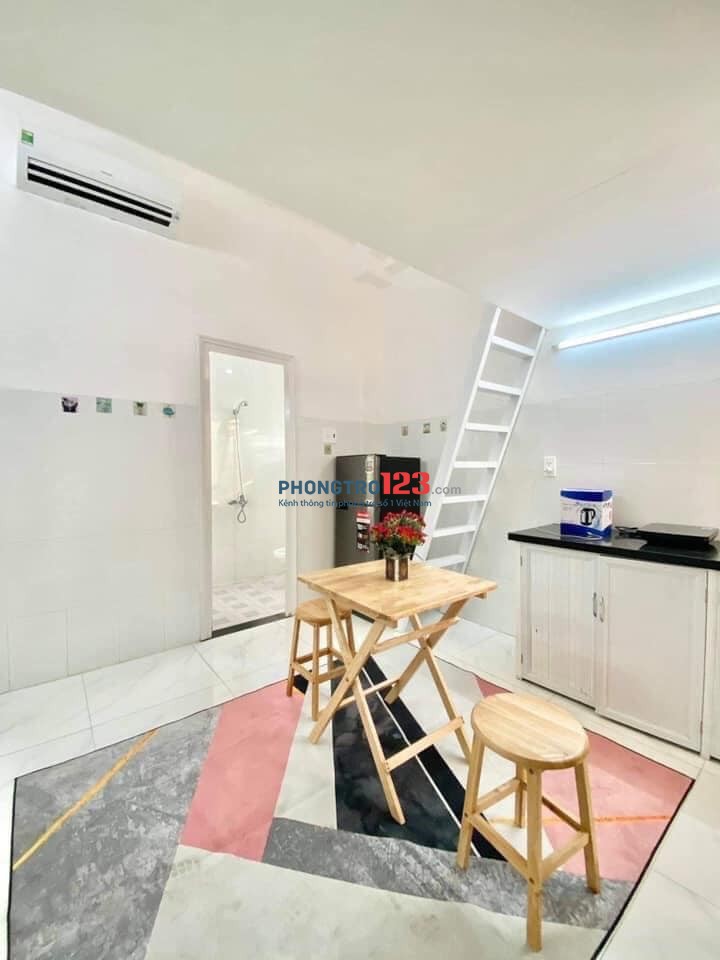 PHÒNG CÓ GÁC DẠNG STUDIO ÁNH SÁNG MẶT TRỜI 30M2 - QUẬN BÌNH THẠNH