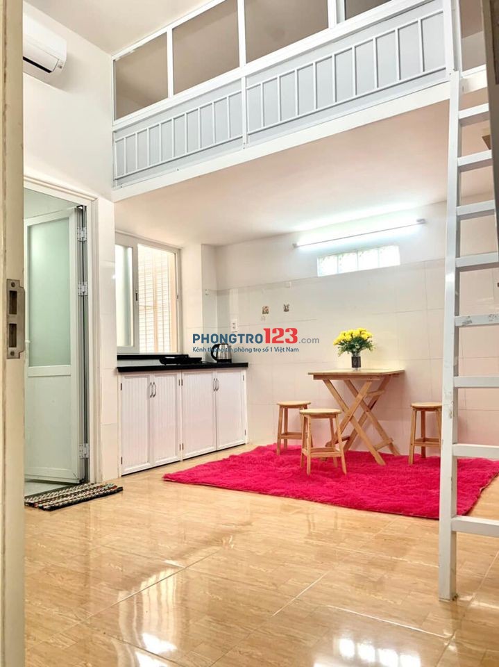 PHÒNG CÓ GÁC DẠNG STUDIO ÁNH SÁNG MẶT TRỜI 30M2 - QUẬN BÌNH THẠNH