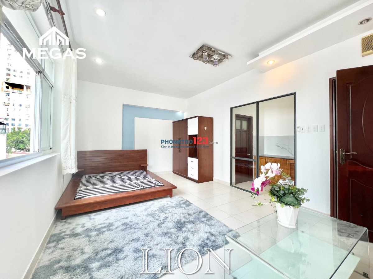 CHO THUÊ PHÒNG BAN CÔNG THOÁNG , 39m2 , GIÁ TỐT - ĐƯỜNG CAO THẮNG NGAY CHUNG CƯ HÀ ĐÔ QUẬN 3