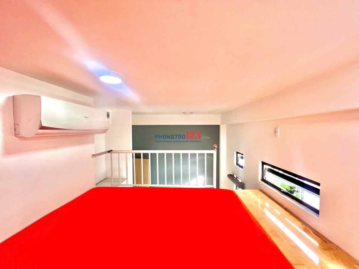 PHÒNG DUPLEX FULL NỘI THẤT ÁNH SÁNG TRỜI NGAY ÂU CƠ