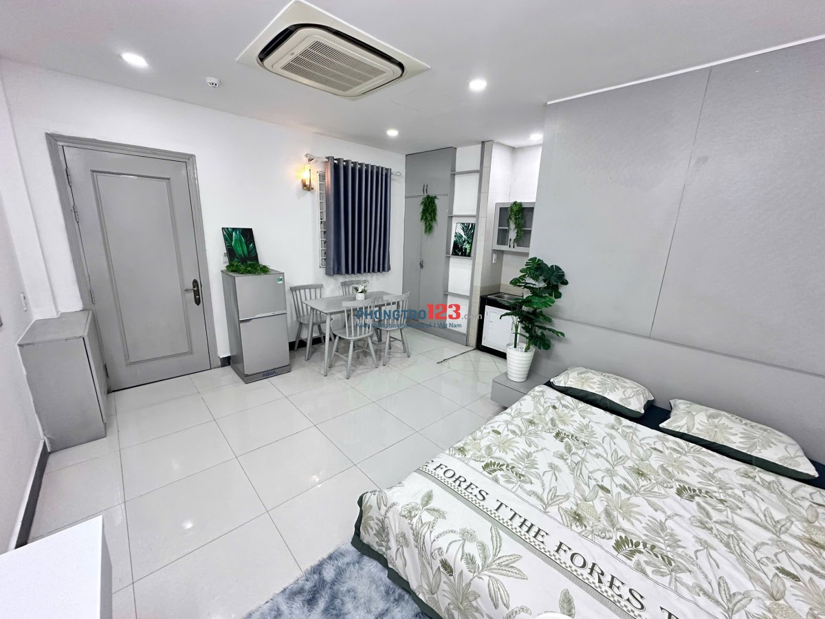 Cho thuê căn Studio Full Nội Thất – Đường Hiệp Nhất, Quận Tân Bình