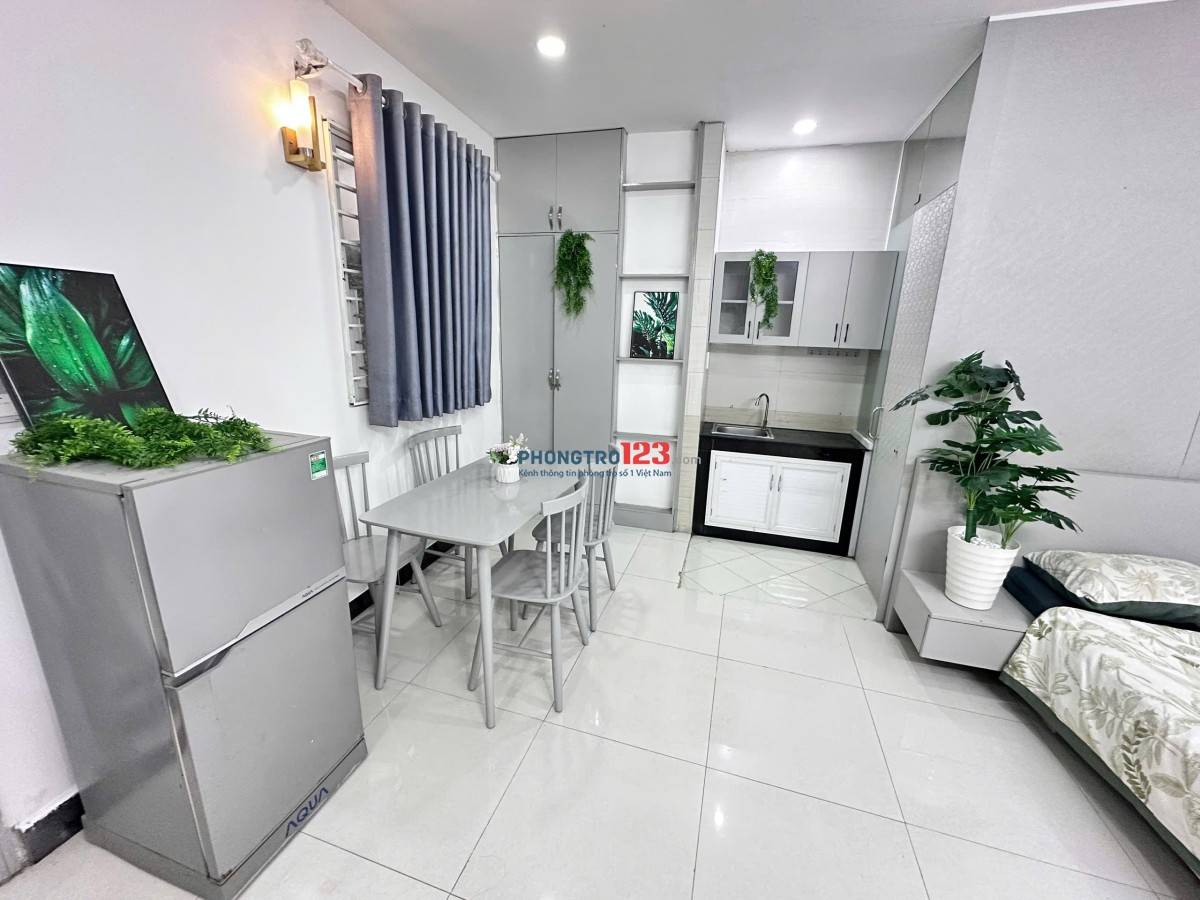 Cho thuê căn Studio Full Nội Thất – Đường Hiệp Nhất, Quận Tân Bình