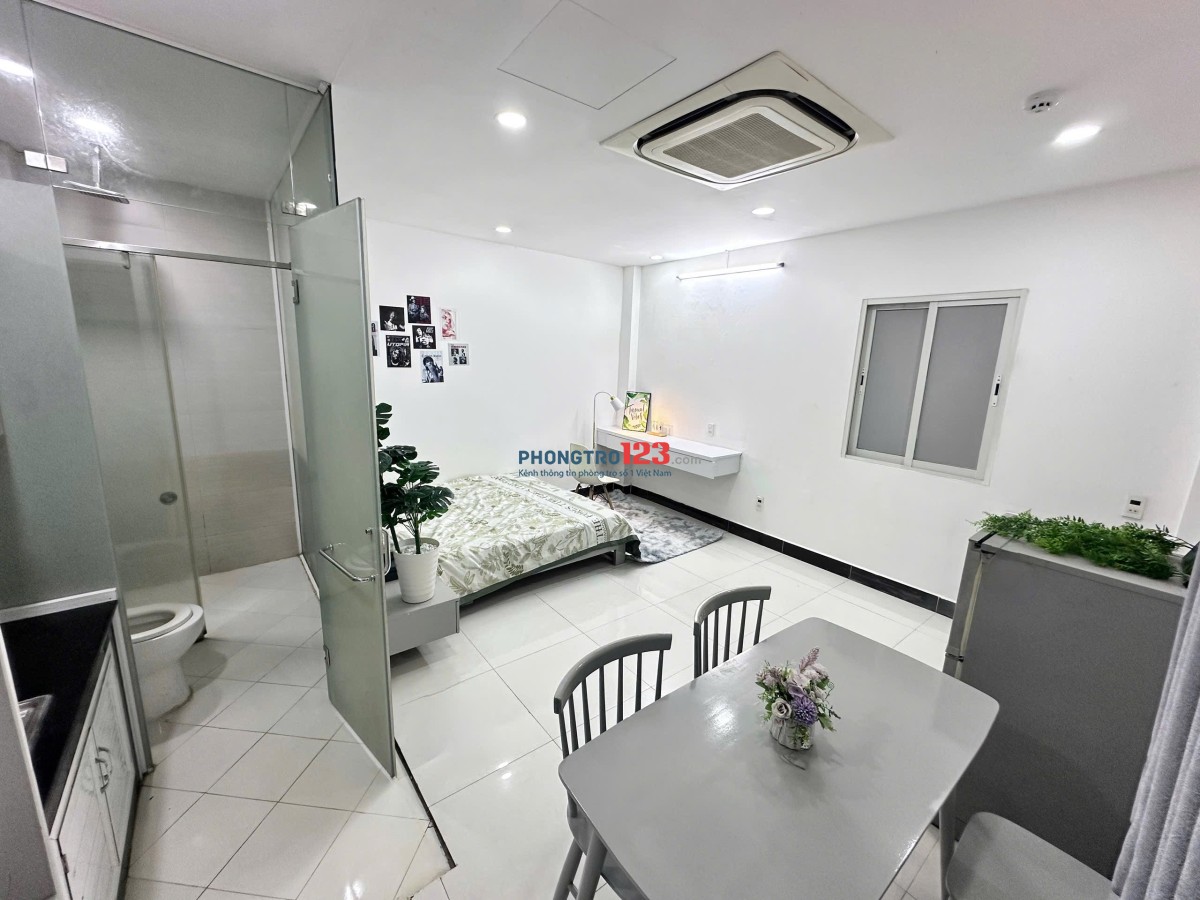 Cho thuê căn Studio Full Nội Thất – Đường Hiệp Nhất, Quận Tân Bình