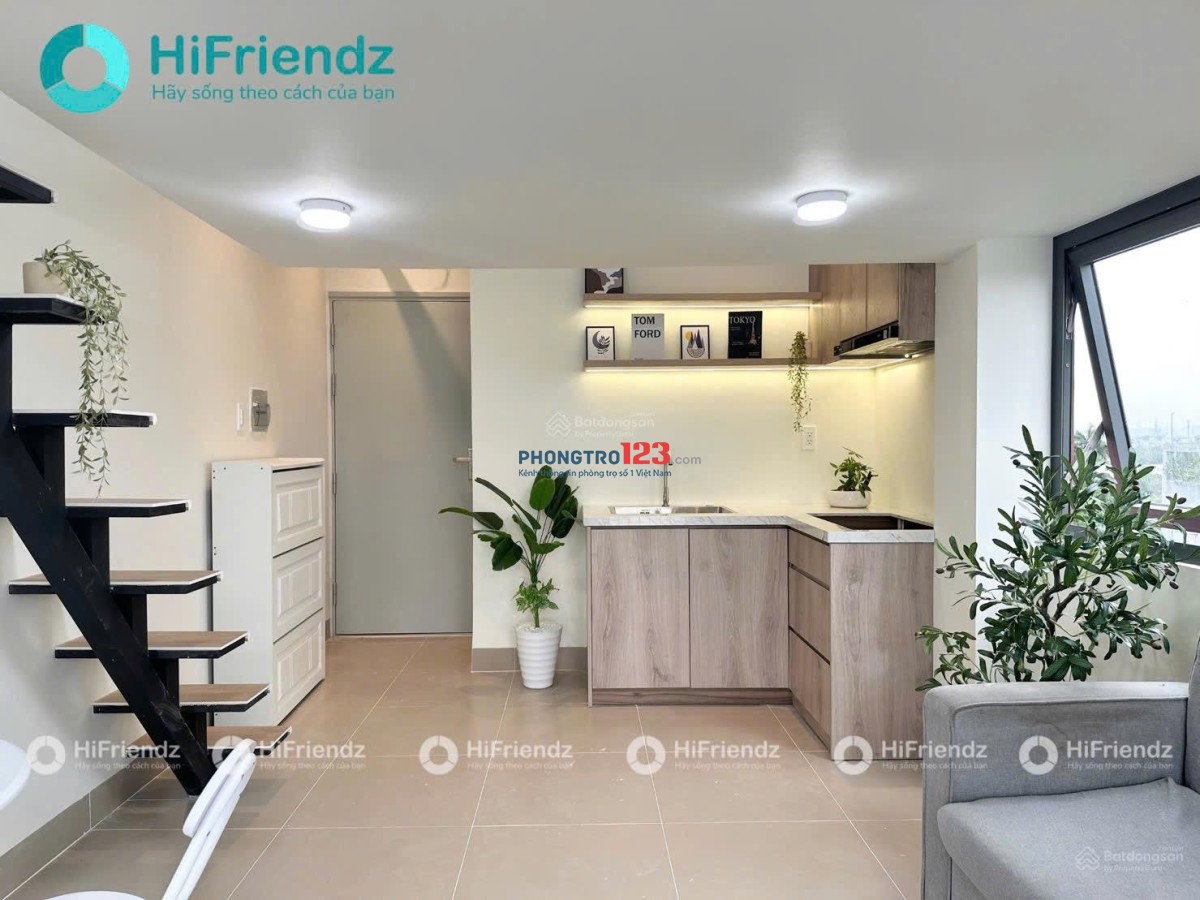 Cho thuê Căn hộ Duplex full nội thất – Ban công rộng thoáng mát – Máy giặt riêng – Gần Aeon Mall