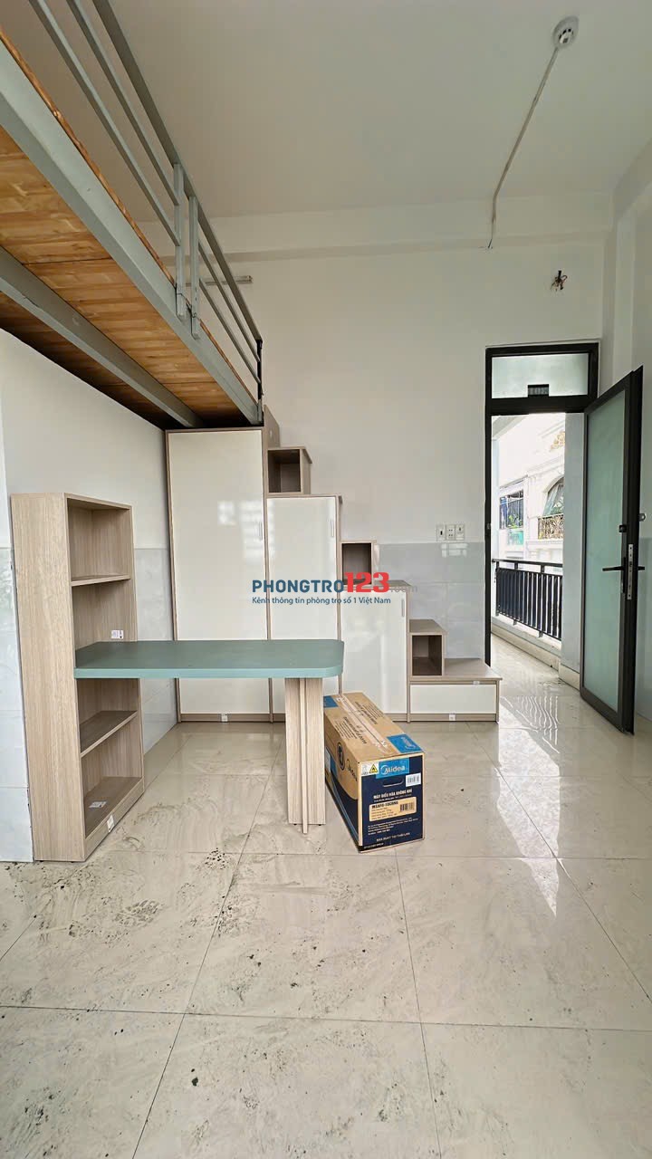 CHO THUÊ TRỌ CÓ GÁC BAN CÔNG NGAY ETOWN - 35m2