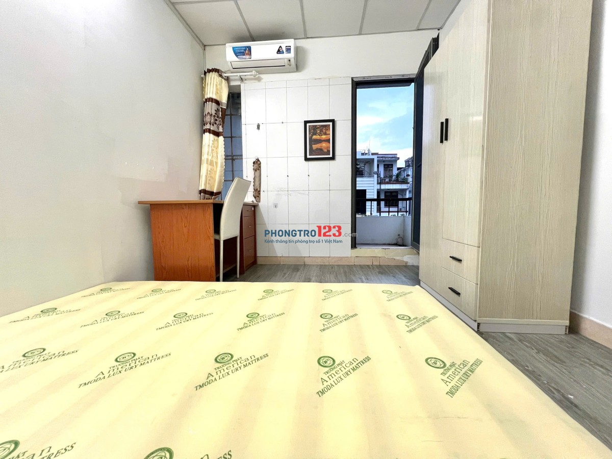 CHO THUÊ CĂN HỘ 1 PHÒNG NGỦ FULL NỘI THẤT - BANCOL - GẦN SÂN BAY TÂN SƠN NHẤT - QUẬN TÂN BÌNH