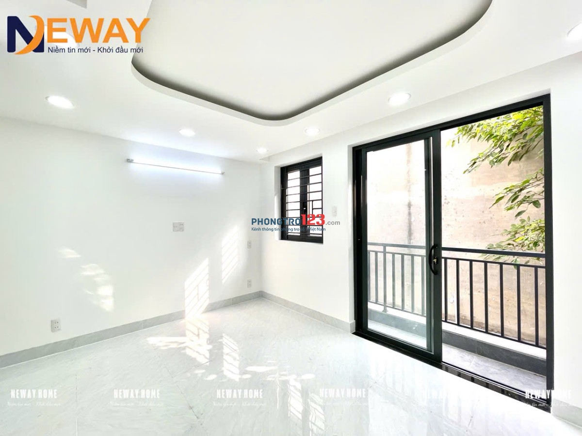 Khai Trương Phòng Ban Công Full Nội Thất Mới Xây Q12 Y Hình_Giá 4Tr4