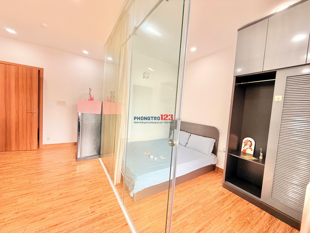 Căn hộ 1pn tách bếp full nội thất rộng 40m2 gần cv hoàng văn thụ chợ phạm văn hai tân bình