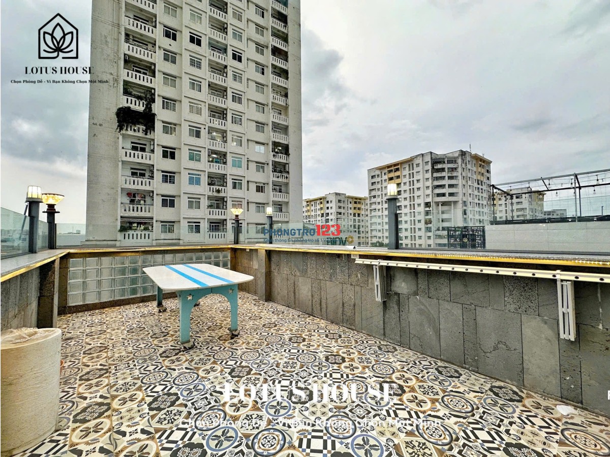 PHÒNG CHO THUÊ FULL NỘI THẤT 50m2 – BAN CÔNG TO NGUYỄN THỊ NHỎ – TÂN BÌNH SÁT BÊN VĂN HIẾN