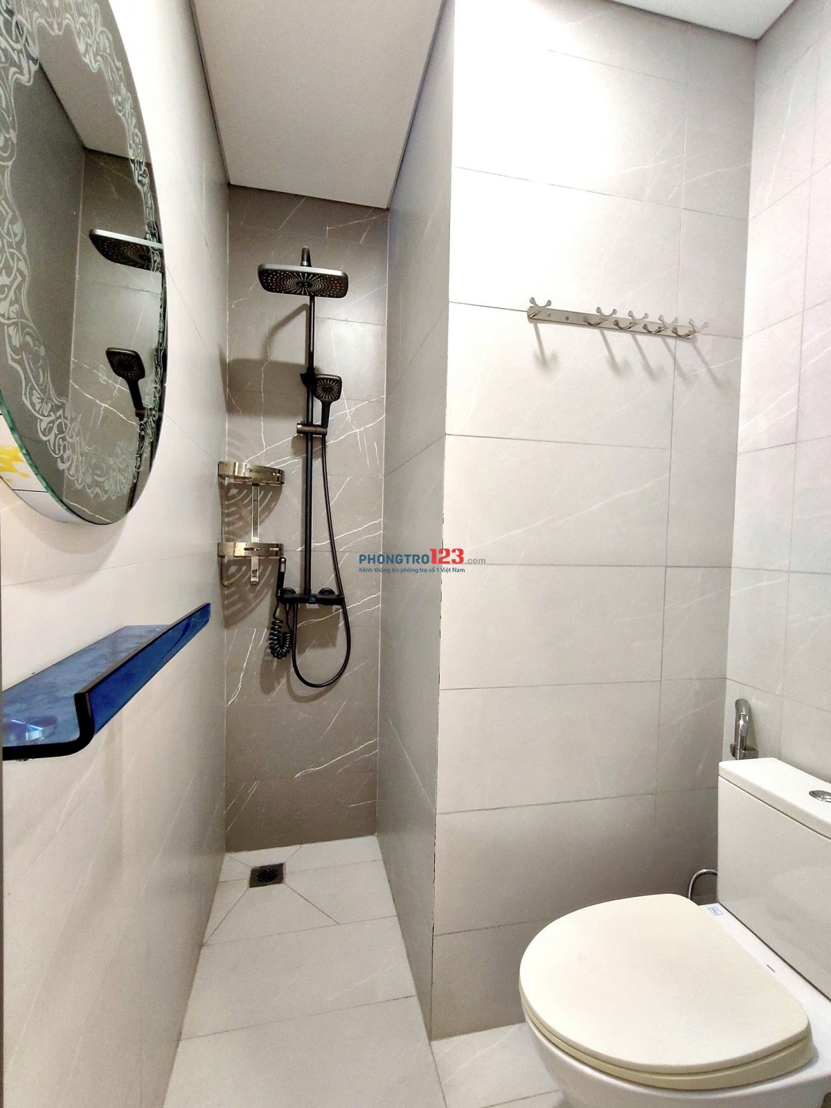 PHÒNG CHO THUÊ FULL NỘI THẤT 50m2 – BAN CÔNG TO NGUYỄN THỊ NHỎ – TÂN BÌNH SÁT BÊN VĂN HIẾN