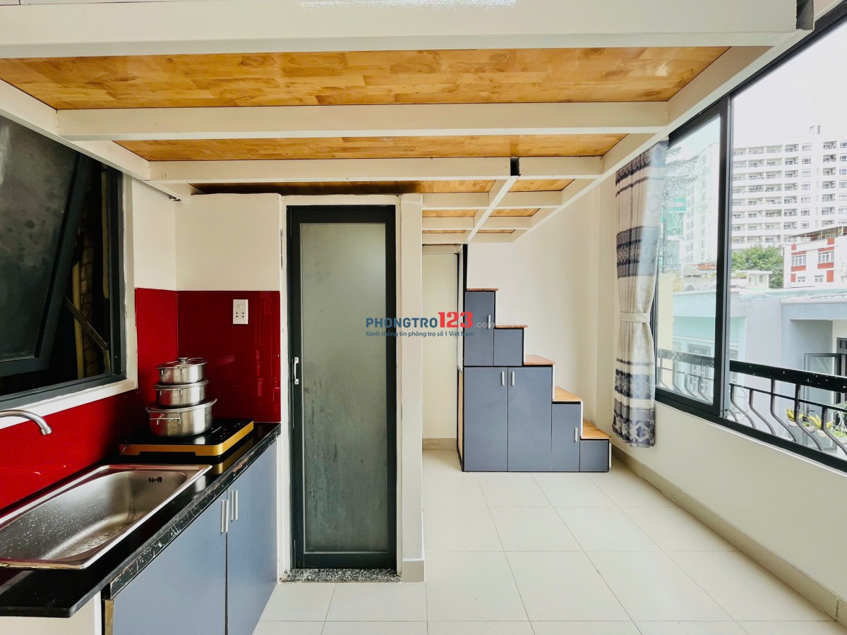 Bốc tem dự án mới 100% gác lửng cửa sổ thoáng chỉ 4tr4/tháng tại Chu Văn An