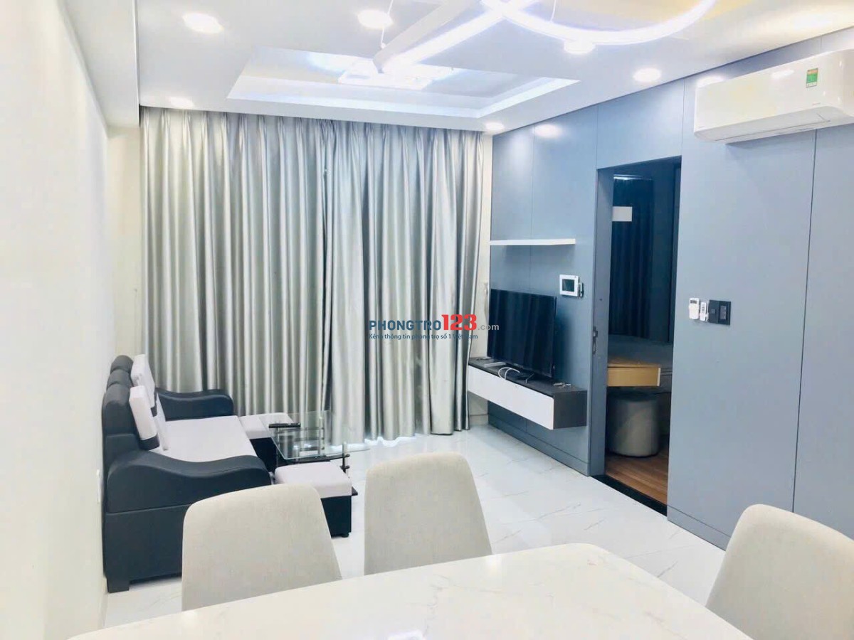 Chung cư Newton, Trương Quốc Dung, PN: 85m2, 2p ngủ, nhà mới, 19triệu