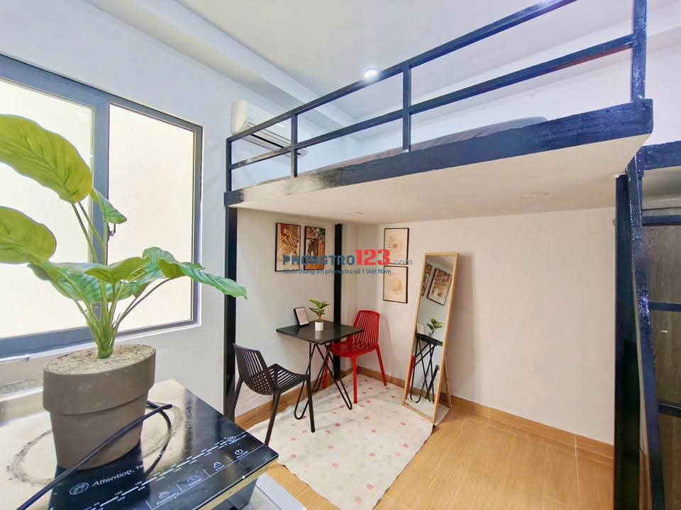 TRỌ BÌNH THẠNH GẦN CHỢ BÀ CHIỂU CÓ GÁC CỬA SỔ THOÁNG SÁNG Ở HOÀNG HOA THÁM BÌNH THẠNH - 0334998413