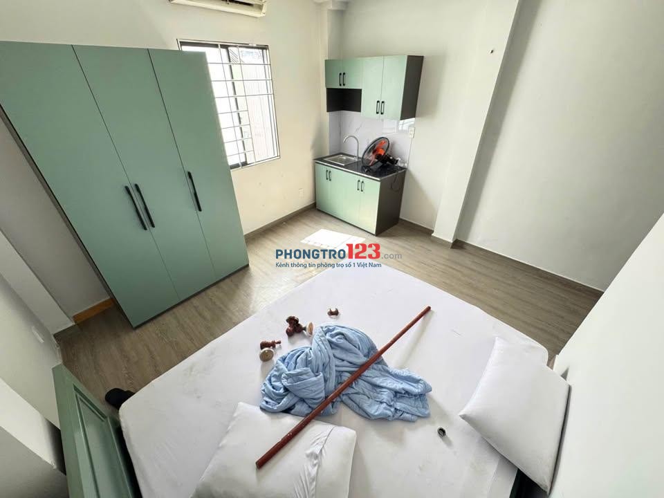 Chung cư Hồ Văn Huê, P9, Phú Nhuận:63m2, 2p ngủ giá 8tr