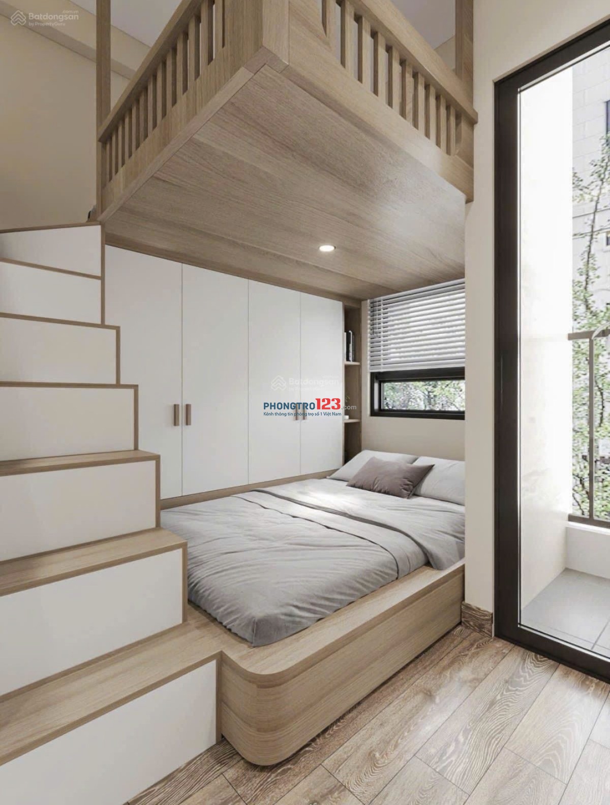 CĂN HỘ FULL NỘI THẤT BAN CÔNG NGAY ETOWN CỘNG HOÀ