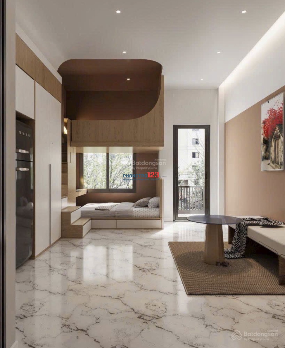 CĂN HỘ FULL NỘI THẤT BAN CÔNG NGAY ETOWN CỘNG HOÀ